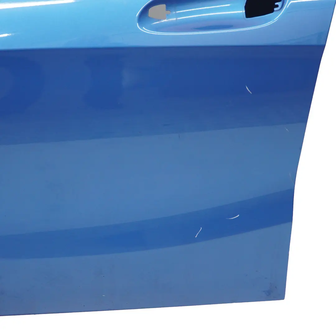 Door Front Left N/S A-Class South Seas Blue Metallic - 162 to Mercedes W176 with Part number A1767200105 Mercedes W176 Door Front Left N/S A-Class South Seas Blue Metallic - 162 - SKU A1767200105-SSB - Part number A1767200105