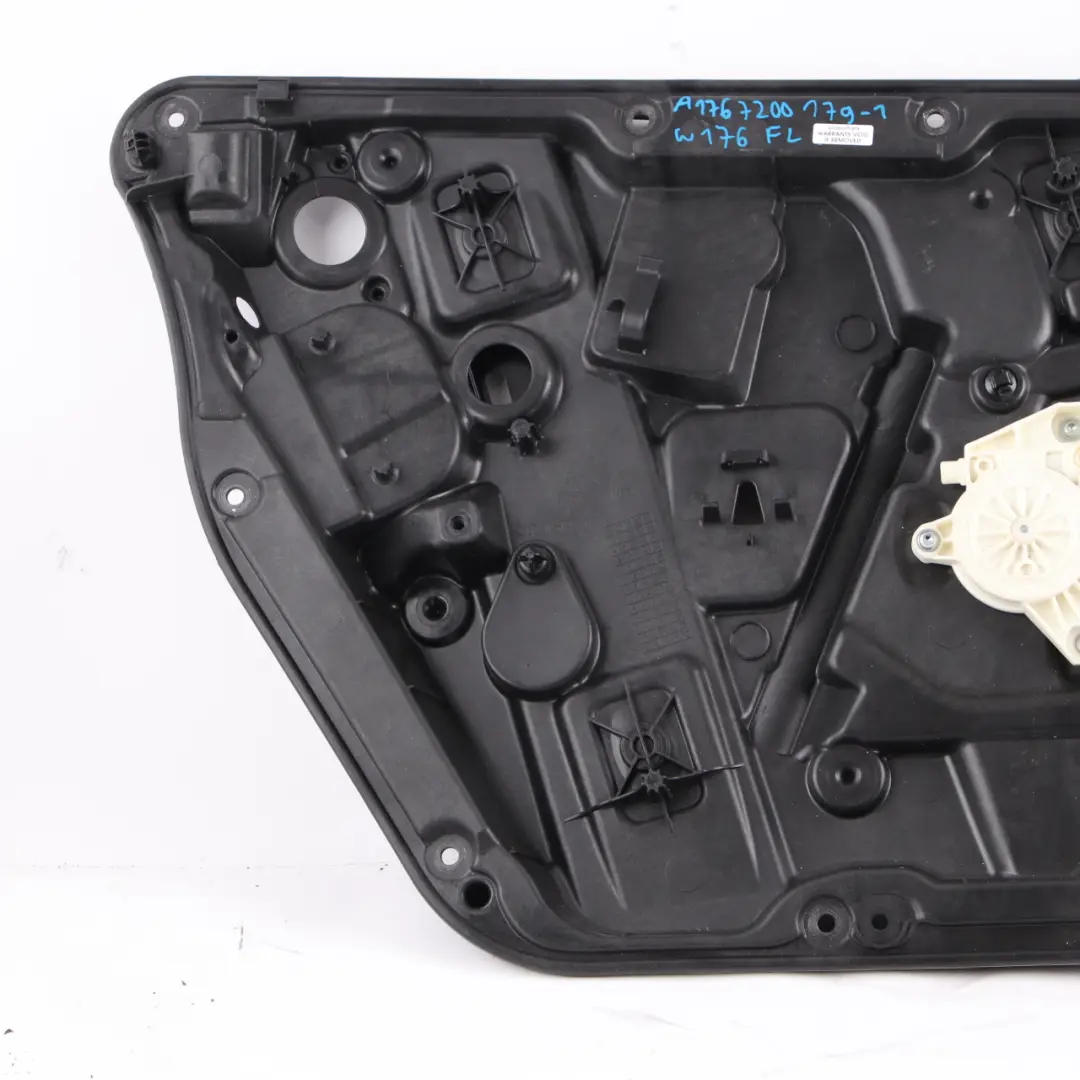 Window Lifter Regulator Mercedes W176 Front Left Motor Frame Panel to with Part number A1767200179 Window Lifter Regulator Mercedes W176 Front Left Motor Frame Panel - SKU A1767200179-1 - Part number A1767200179