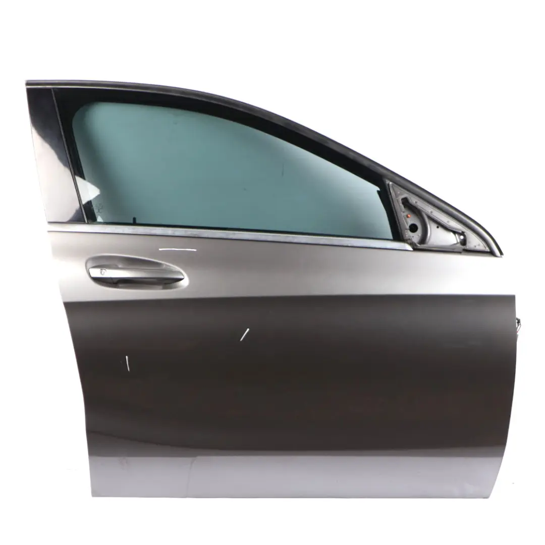 Door Front Right O/S A-Class Mountain Grey Metallic - 787 to Mercedes W176 with Part number A1767200205 Mercedes W176 Door Front Right O/S A-Class Mountain Grey Metallic - 787 - SKU A1767200205-MG1 - Part number A1767200205
