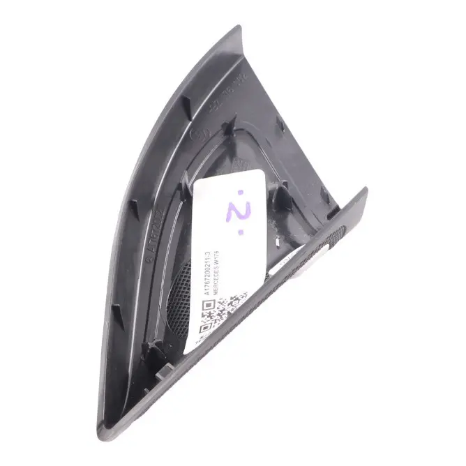 Mercedes W176 Tweeter Speaker Cover Left N/S Triangle Interior Trim - SKU A1767200211-3 - Part number A1767200211