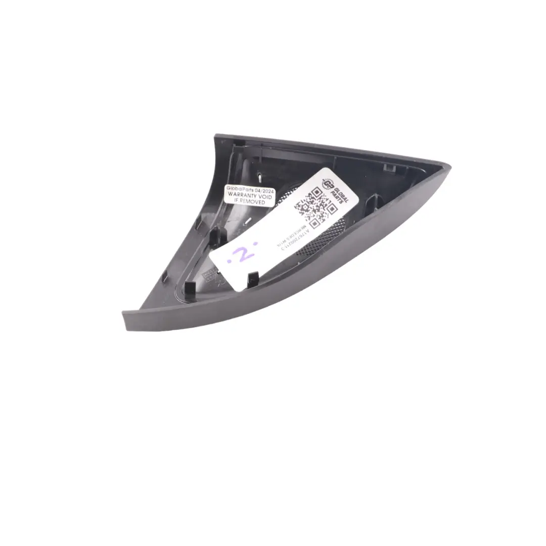 Mercedes W176 Tweeter Speaker Cover Left N/S Triangle Interior Trim - SKU A1767200211-3 - Part number A1767200211