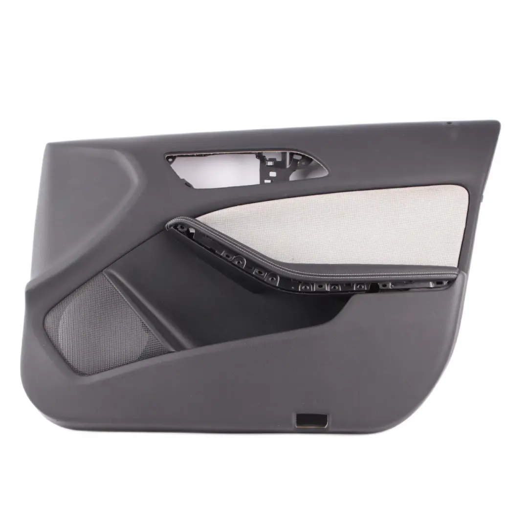 Front Door Card Mercedes W176 Right O/S Trim Panel Cloth Fabric Beige White to with Part number A1767205000 Front Door Card Mercedes W176 Right O/S Trim Panel Cloth Fabric Beige White - SKU A1767204200 - Part number A1767205000