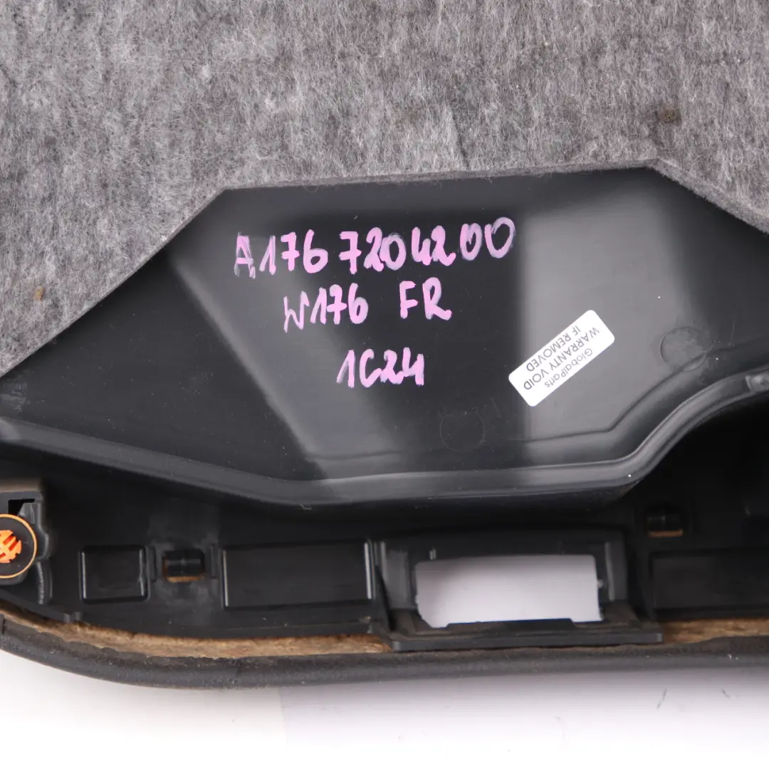 Front Door Card Mercedes W176 Right O/S Trim Panel Cloth Fabric Beige White to with Part number A1767205000 Front Door Card Mercedes W176 Right O/S Trim Panel Cloth Fabric Beige White - SKU A1767204200 - Part number A1767205000