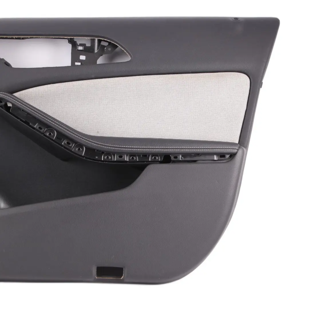 Front Door Card Mercedes W176 Right O/S Trim Panel Cloth Fabric Beige White to with Part number A1767205000 Front Door Card Mercedes W176 Right O/S Trim Panel Cloth Fabric Beige White - SKU A1767204200 - Part number A1767205000