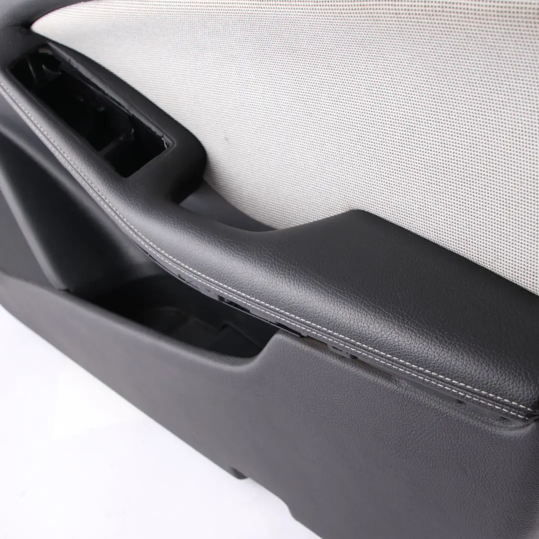  Front Door Card Mercedes W176 Right O/S Trim Panel Cloth Fabric Beige White - SKU A1767204200 - Part number A1767205000