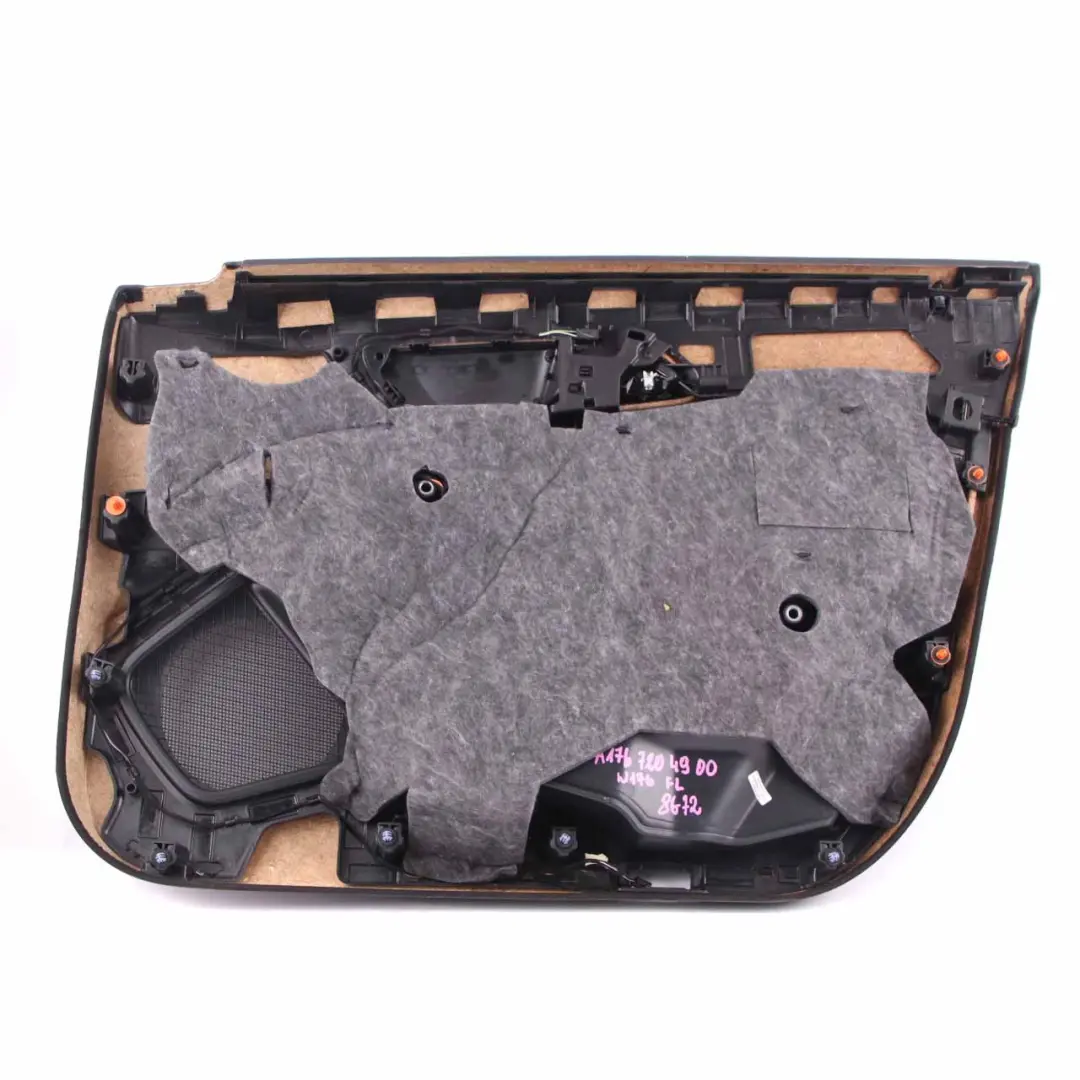 Front Door Card Mercedes W176 Left N/S Trim Panel Cover Imitation Leather to with Part number A1767204900 Front Door Card Mercedes W176 Left N/S Trim Panel Cover Imitation Leather - SKU rhd-A1767204900 - Part number A1767204900