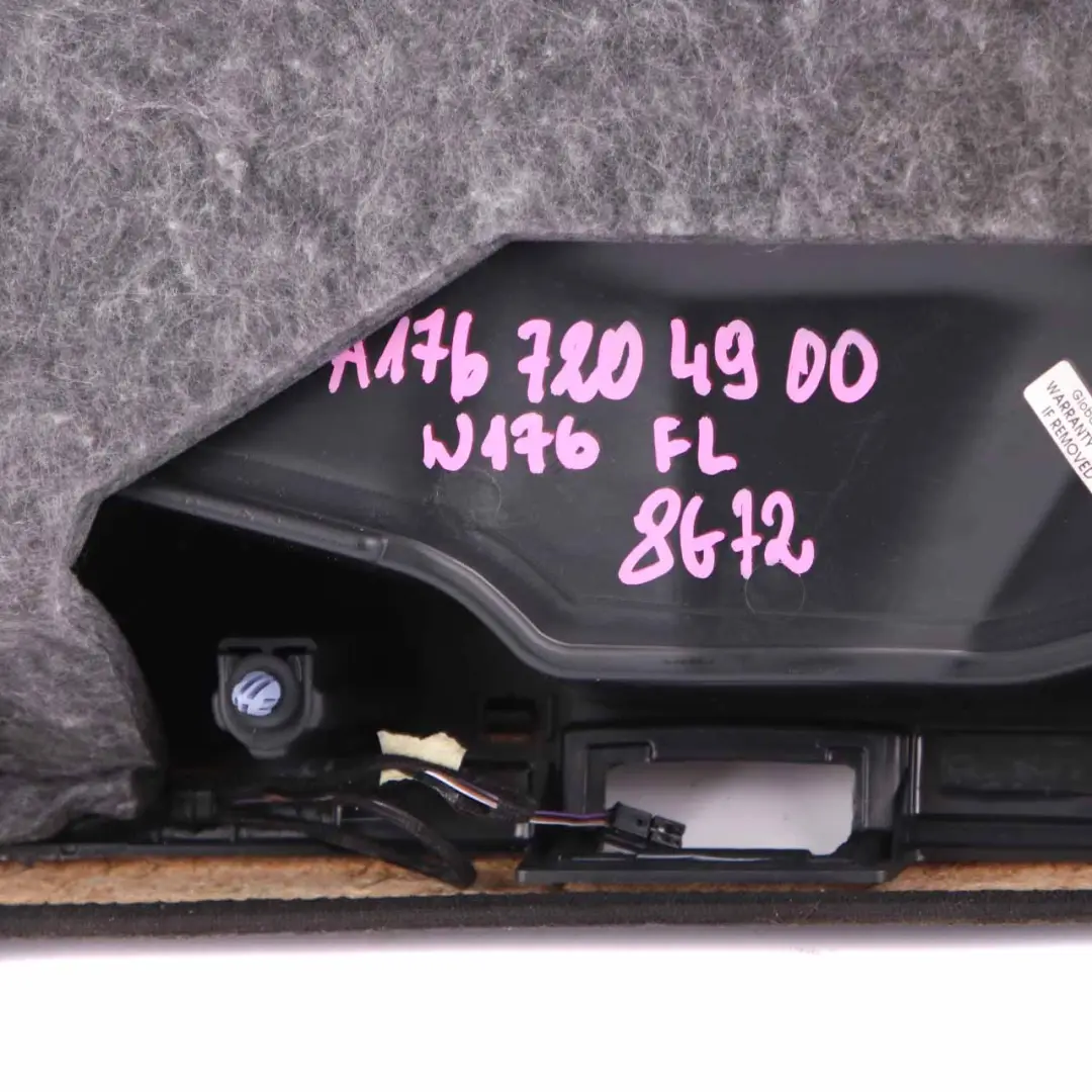 Front Door Card Mercedes W176 Left N/S Trim Panel Cover Imitation Leather to with Part number A1767204900 Front Door Card Mercedes W176 Left N/S Trim Panel Cover Imitation Leather - SKU rhd-A1767204900 - Part number A1767204900