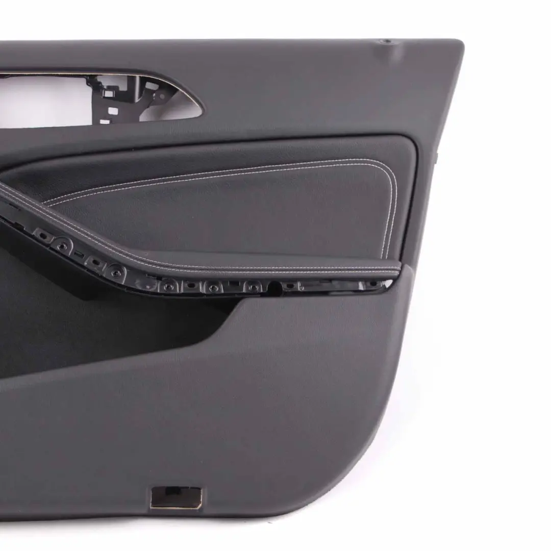 Front Door Card Mercedes W176 Right O/S Trim Panel Cover Imitation Leather to with Part number A1767205000 Front Door Card Mercedes W176 Right O/S Trim Panel Cover Imitation Leather - SKU A1767205000-1 - Part number A1767205000