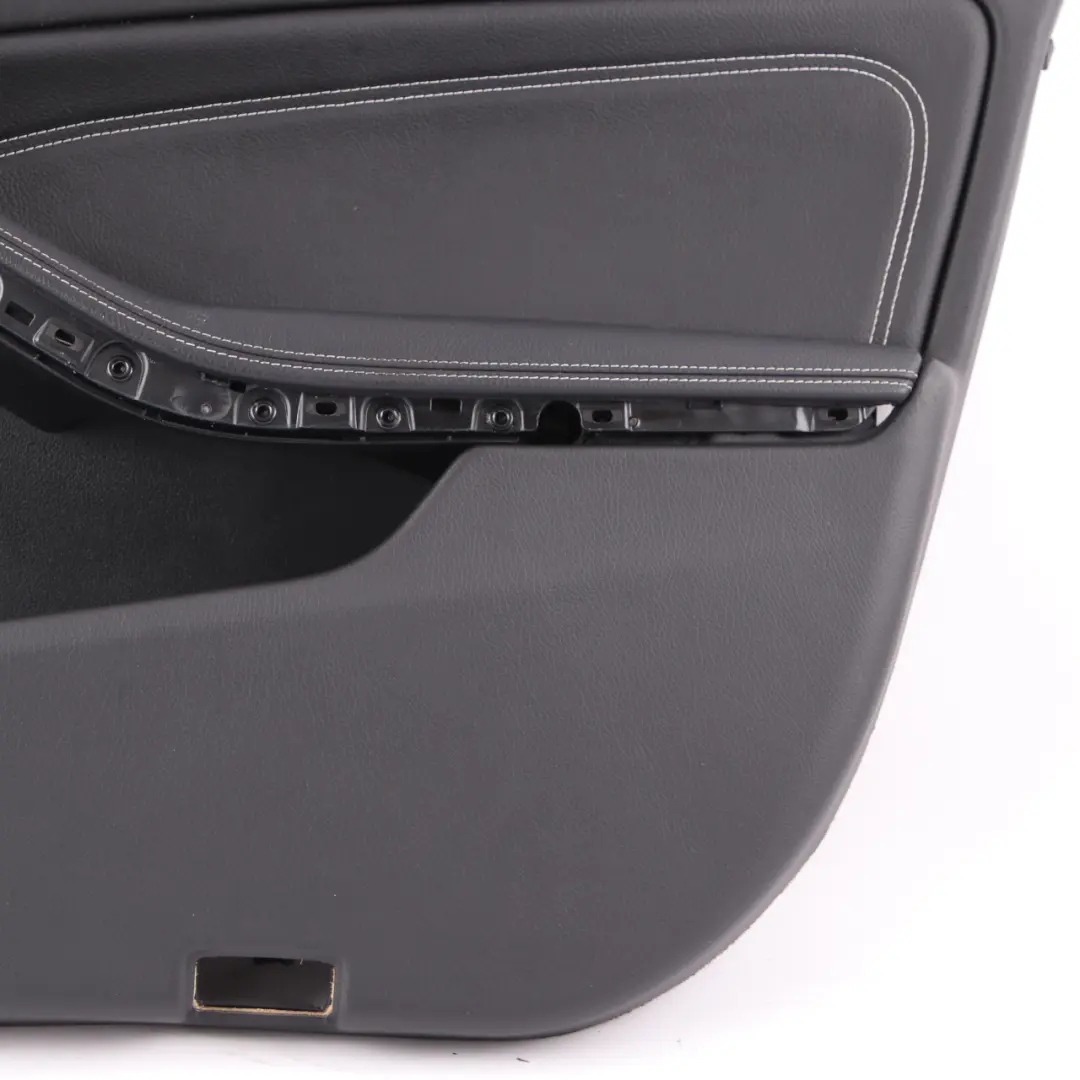 Front Door Card Mercedes W176 Right O/S Trim Panel Cover Imitation Leather to with Part number A1767205000 Front Door Card Mercedes W176 Right O/S Trim Panel Cover Imitation Leather - SKU A1767205000-1 - Part number A1767205000