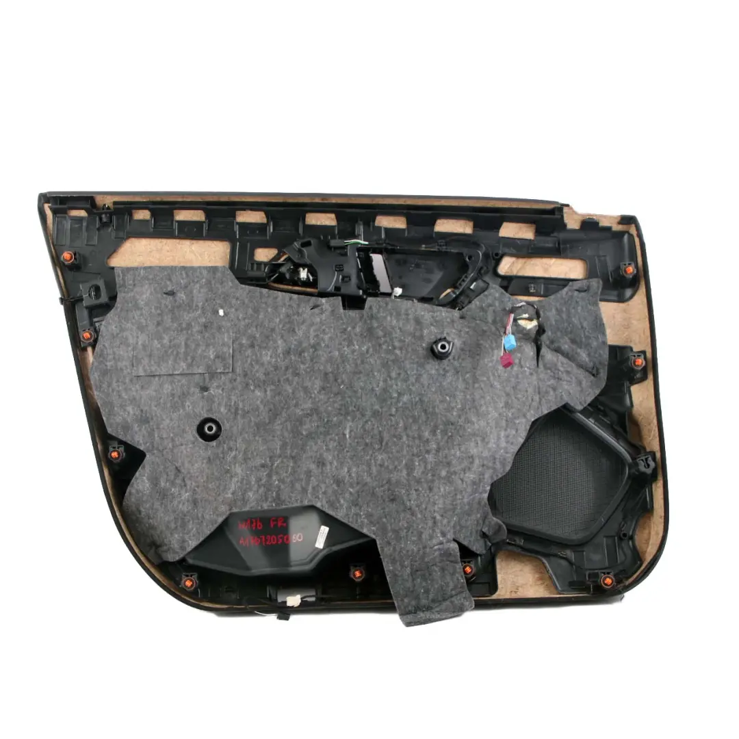  Front Door Card Mercedes W176 Right O/S Trim Panel Cover Imitation Leather - SKU A1767205000 - Part number A1767205000