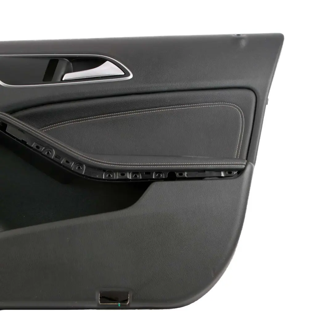 Front Door Card Mercedes W176 Right O/S Trim Panel Cover Imitation Leather to with Part number A1767205000 Front Door Card Mercedes W176 Right O/S Trim Panel Cover Imitation Leather - SKU A1767205000 - Part number A1767205000