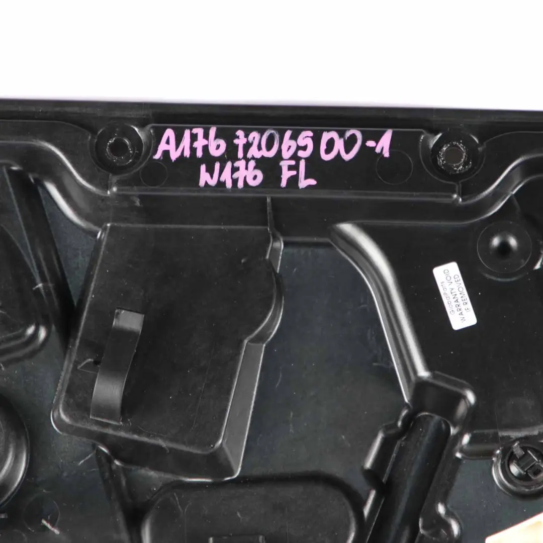 Mercedes W176 Soporte Tarjeta Puerta Delantero Izquierdo Elevalunas Eléctrico - SKU A1767206500-1 - Número de pieza A1767206500