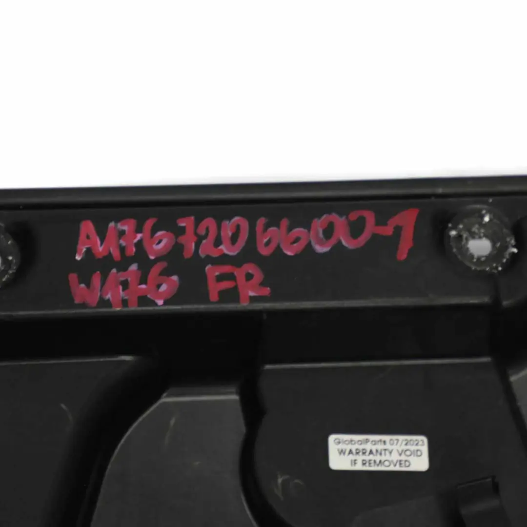 Front Door Card Mount Right O/S Electric Window Lifter Regulator to Mercedes W176 with Part number A1767206600 Mercedes W176 Front Door Card Mount Right O/S Electric Window Lifter Regulator - SKU A1767206600-1 - Part number A1767206600