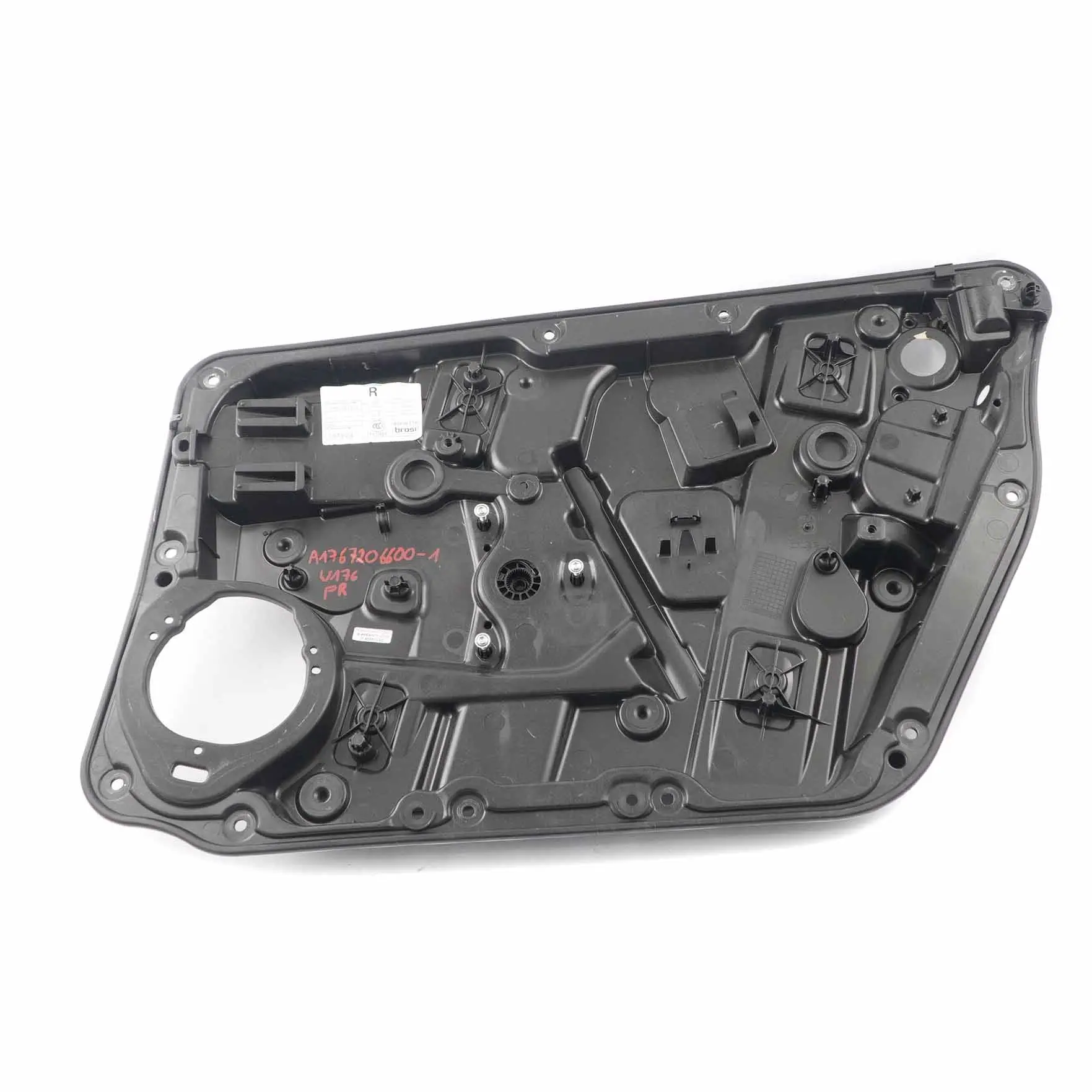 Mercedes W176 montaje tarjeta puerta delantera derecha elevalunas