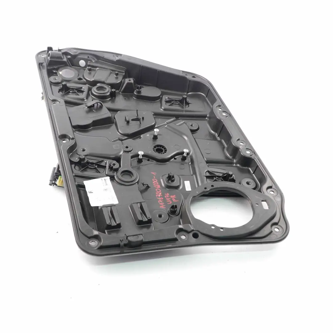 Scheda Porta Montaggio Anteriore Destro Alzacristalli per Mercedes W176 con numero di parte A1767206600 Mercedes W176 Scheda Porta Montaggio Anteriore Destro Alzacristalli - SKU A1767206600-2 - Numero di parte A1767206600