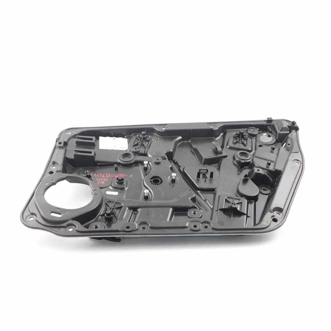 Scheda Porta Montaggio Anteriore Destro Alzacristalli per Mercedes W176 con numero di parte A1767206600 Mercedes W176 Scheda Porta Montaggio Anteriore Destro Alzacristalli - SKU A1767206600-2 - Numero di parte A1767206600