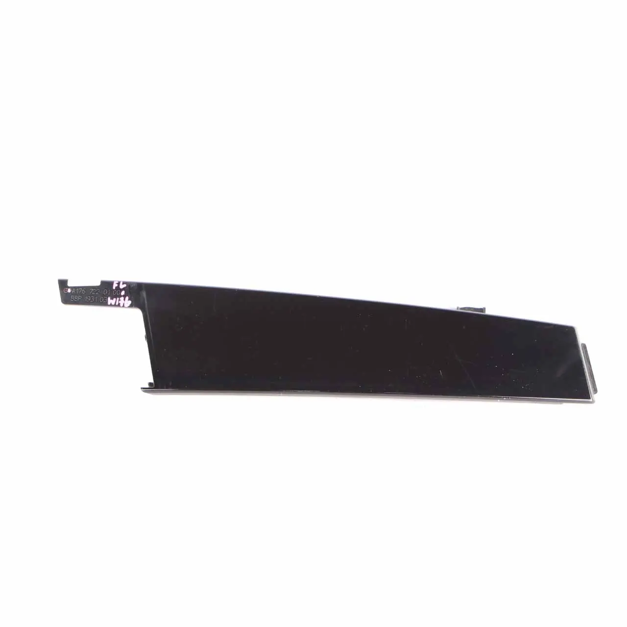 Mercedes W176 Door Trim Cover B-Pillar Strip Front Left N/S A1767220100