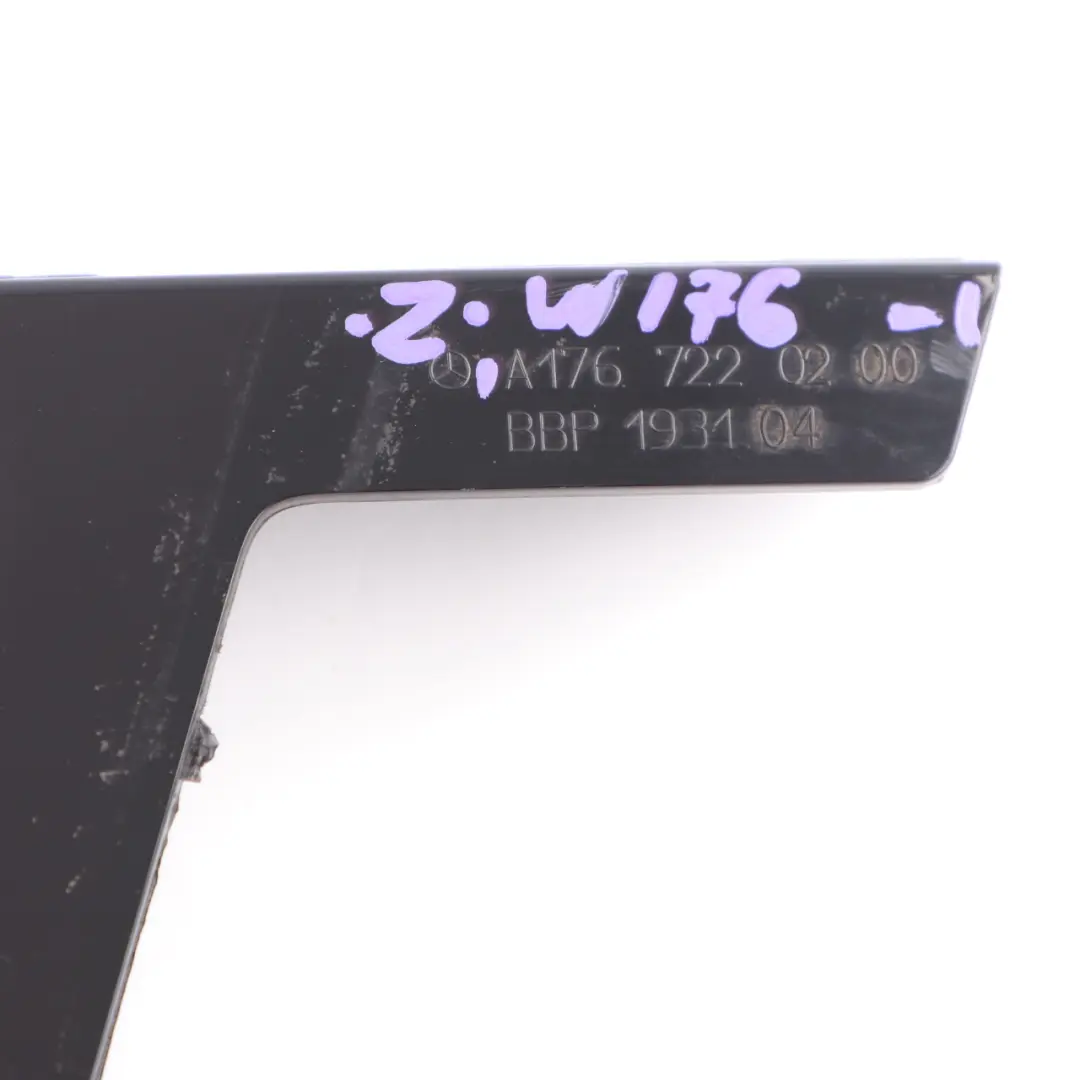 Door Trim Cover B-Pillar Strip Front Right O/S to Mercedes W176 with Part number A1767220200 Mercedes W176 Door Trim Cover B-Pillar Strip Front Right O/S - SKU A1767220200-1 - Part number A1767220200