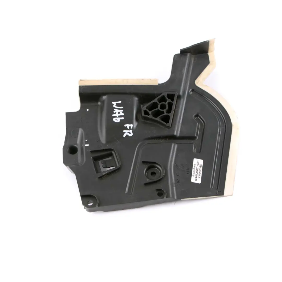 Mercedes W176 scarico acqua porta anteriore copertura isolamento - SKU A1767220295 - Numero di parte A1767220295