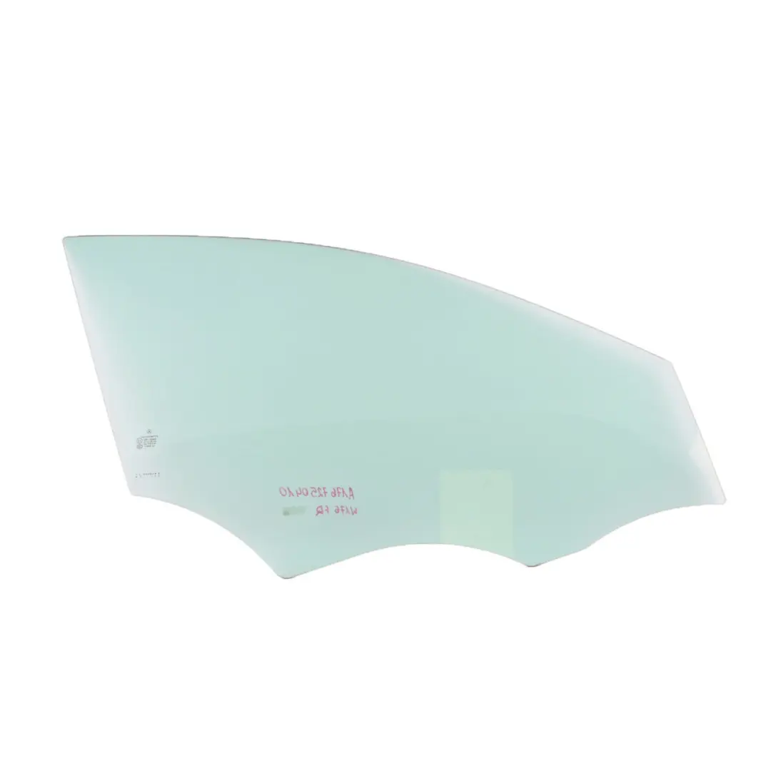 Window Glass Door Front Right O/S Green AS2 to Mercedes W176 with Part number A1767250410 Mercedes W176 Window Glass Door Front Right O/S Green AS2 - SKU A1767250410 - Part number A1767250410