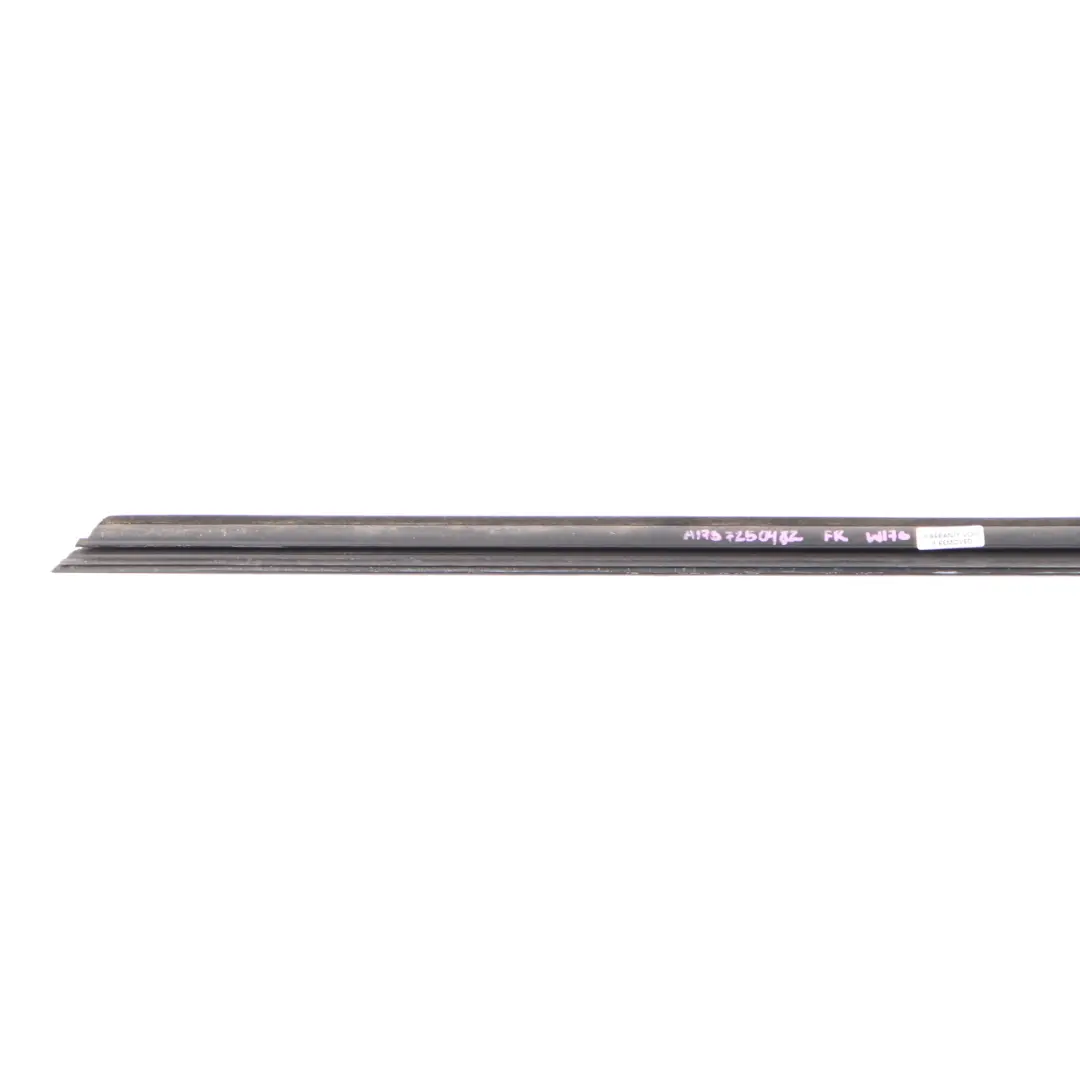  Embellecedor de ventana de puerta delantera derecha de Mercedes W176 - SKU A1767250482 - Número de pieza A1767250482
