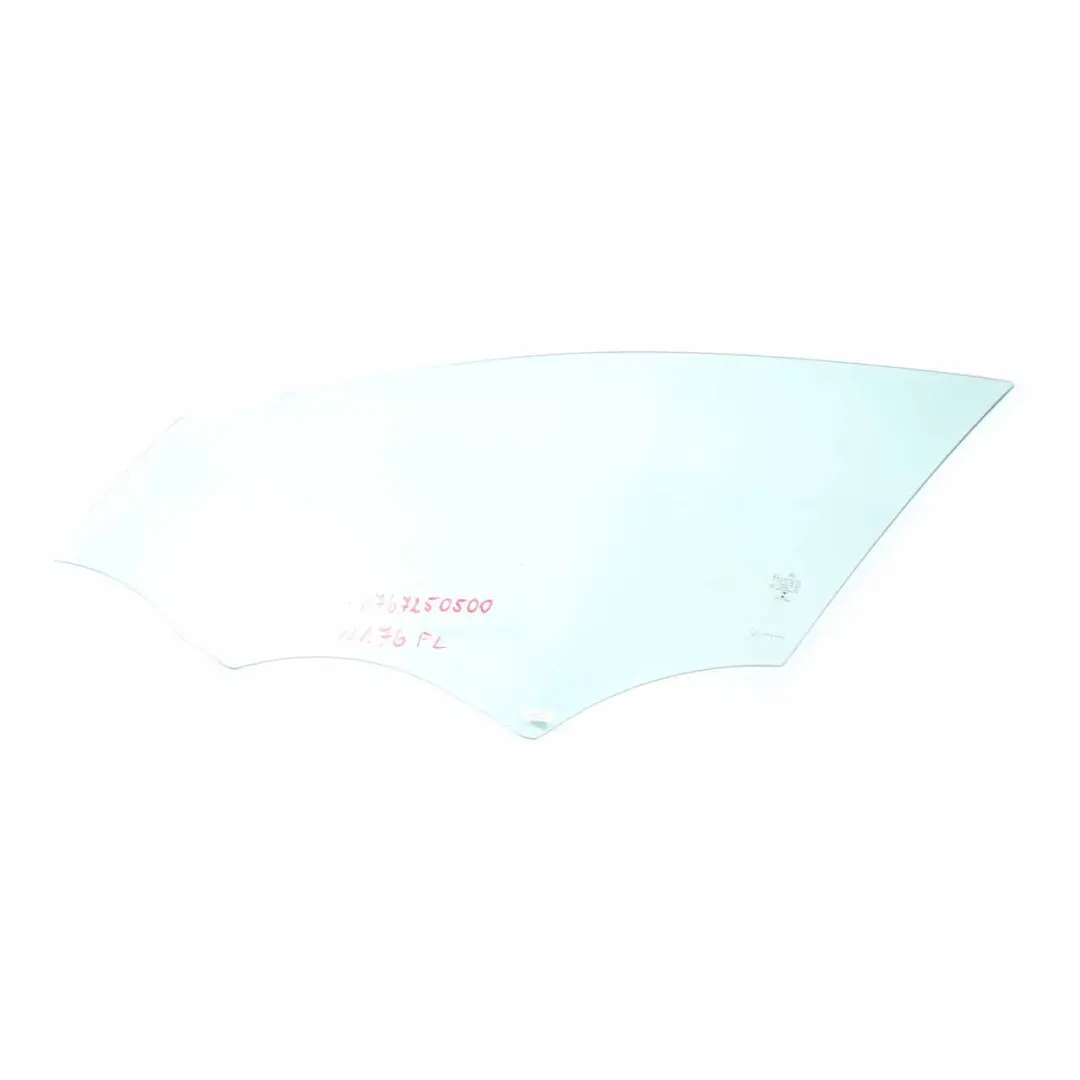 Vitrage Porte Avant Gauche Vert Vitrage AS2 pour Mercedes W176 à propos du numéro de pièce A1767250500 Mercedes W176 Vitrage Porte Avant Gauche Vert Vitrage AS2 - SKU A1767250500-1 - Numéro de pièce A1767250500
