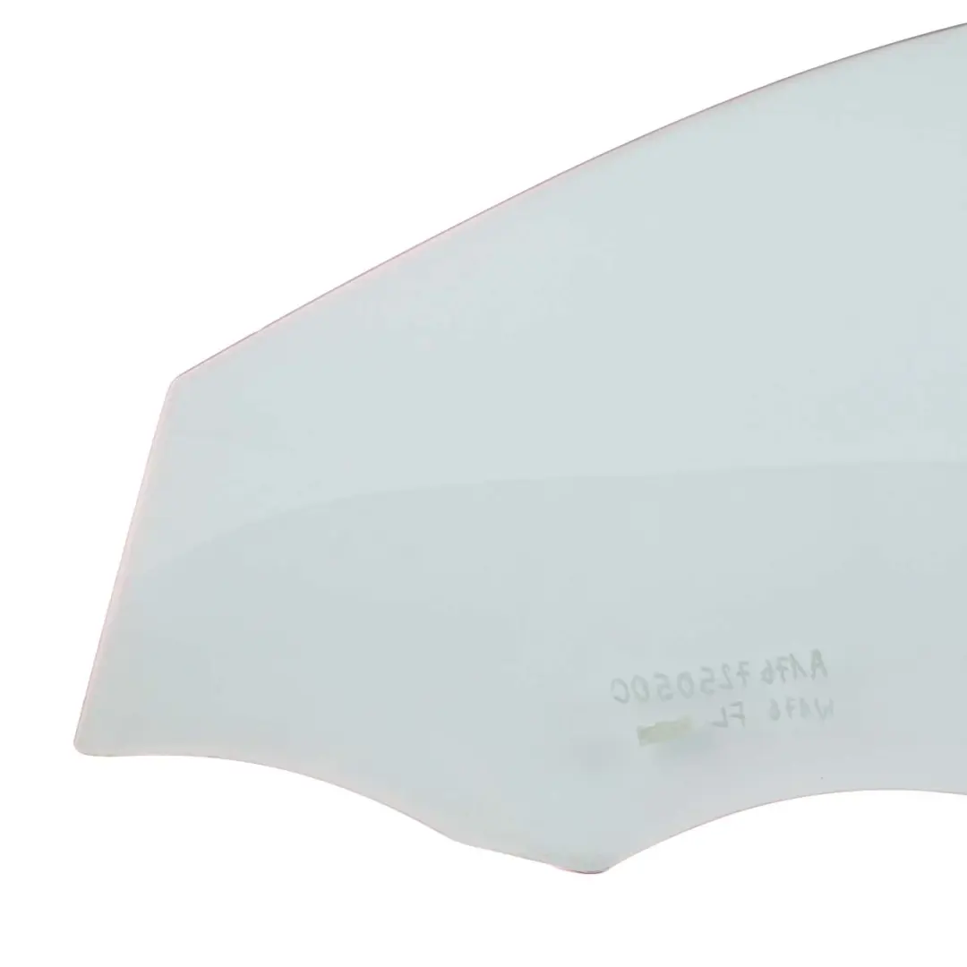 Fenster Glas Tür Vorne Links Grün Gehärtet AS2 für Mercedes W176 mit Teilenummer A1767250500 Mercedes W176 Fenster Glas Tür Vorne Links Grün Gehärtet AS2 - SKU A1767250500 - Teilenummer A1767250500