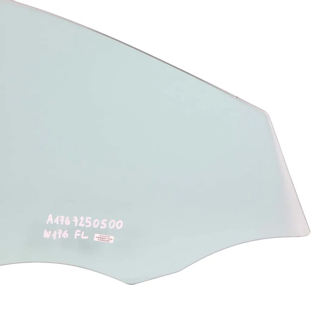 Mercedes W176 Fenster Glas Tür Vorne Links Grün Gehärtet AS2 - SKU A1767250500 - Teilenummer A1767250500