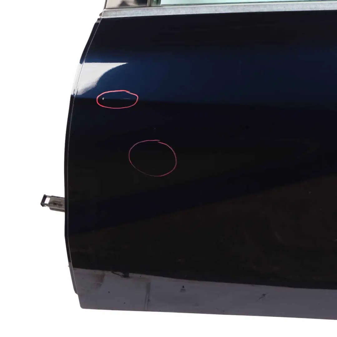 Door Rear Left N/S A-Class Cavansite Blue Metallic - 890 to Mercedes W176 with Part number A1767300105 Mercedes W176 Door Rear Left N/S A-Class Cavansite Blue Metallic - 890 - SKU A1767300105-CVB - Part number A1767300105