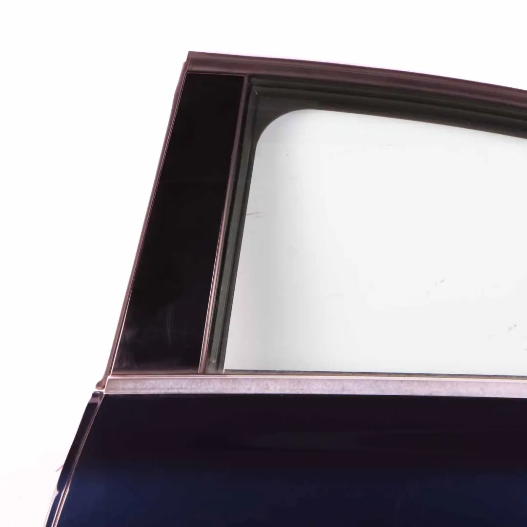 Door Rear Left N/S A-Class Cavansite Blue Metallic - 890 to Mercedes W176 with Part number A1767300105 Mercedes W176 Door Rear Left N/S A-Class Cavansite Blue Metallic - 890 - SKU A1767300105-CVB - Part number A1767300105