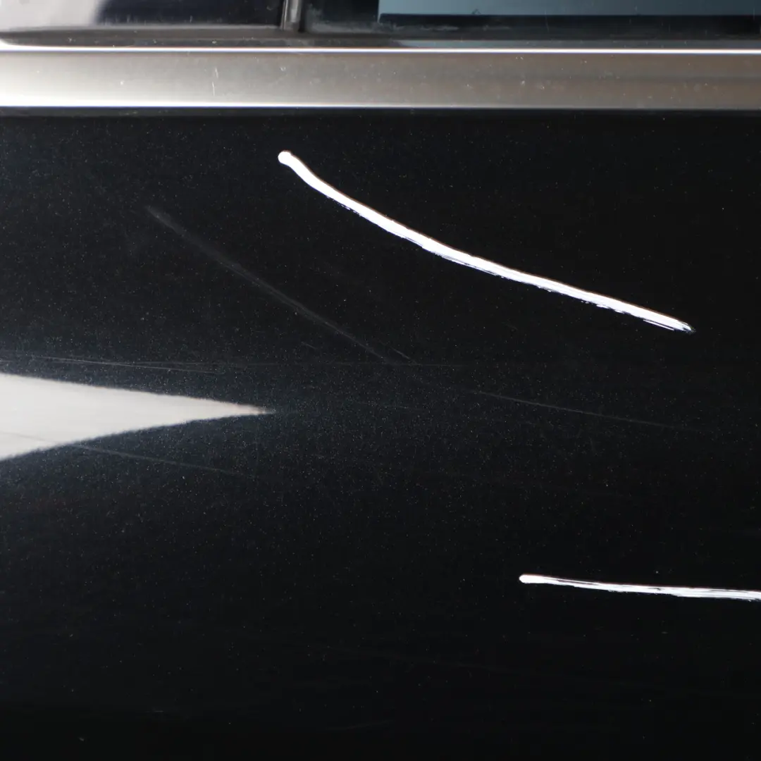 Mercedes W176 Door Rear Left N/S A-Class Kosmos Cosmic Black Metallic - 191 - SKU A1767300105-KB1 - Part number A1767300105