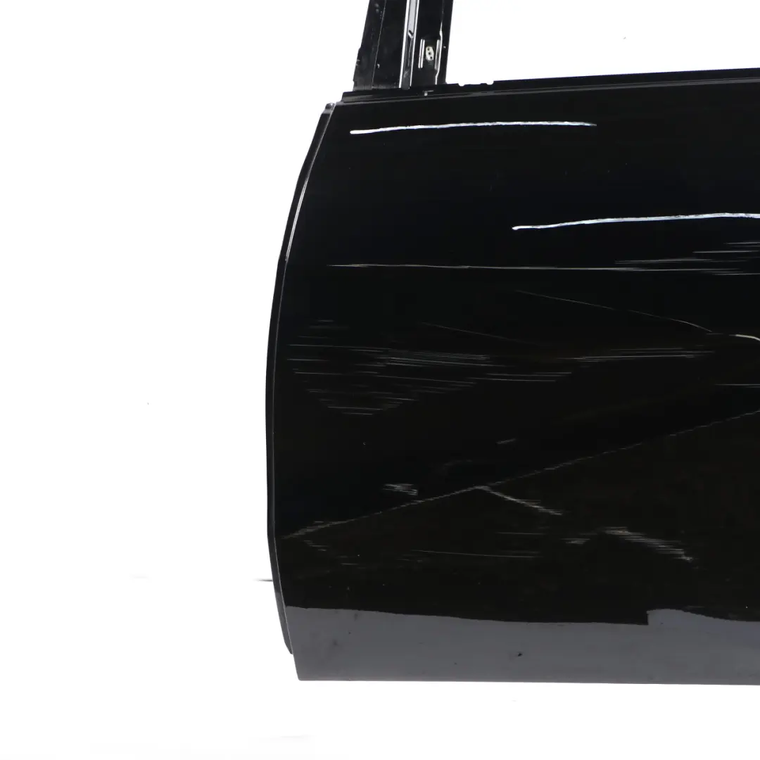 Door Rear Left N/S A-Class Kosmos Cosmic Black Metallic - 191 to Mercedes W176 with Part number A1767300205 Mercedes W176 Door Rear Left N/S A-Class Kosmos Cosmic Black Metallic - 191 - SKU A1767300105-KB2 - Part number A1767300205