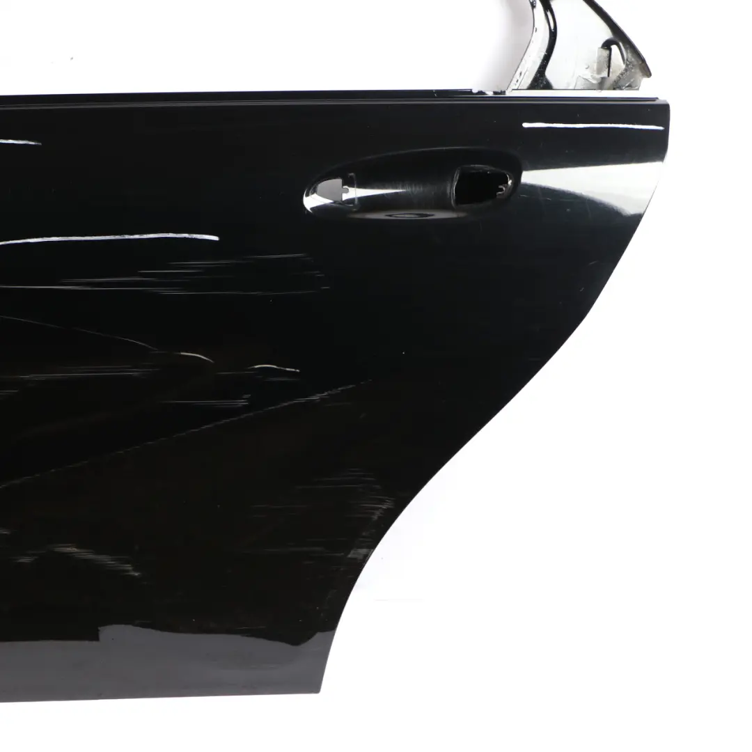 Mercedes W176 Door Rear Left N/S A-Class Kosmos Cosmic Black Metallic - 191 - SKU A1767300105-KB2 - Part number A1767300205