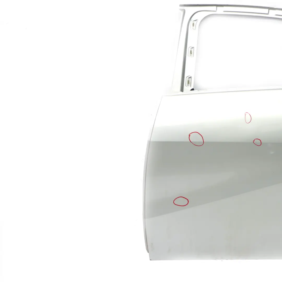 Door Rear Left N/S A-Class Polar Silver Metallic - 761 to Mercedes W176 with Part number A1767300105 Mercedes W176 Door Rear Left N/S A-Class Polar Silver Metallic - 761 - SKU A1767300105-PLS1 - Part number A1767300105