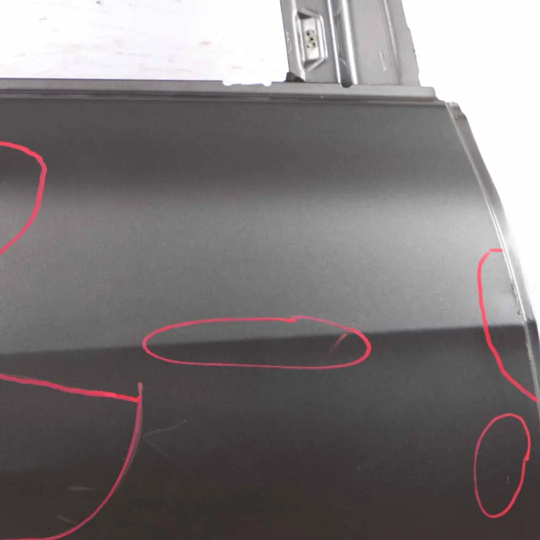 Door Rear Right O/S A-Class Mountain Grey Metallic - 787 to Mercedes W176 with Part number A1767300205 Mercedes W176 Door Rear Right O/S A-Class Mountain Grey Metallic - 787 - SKU A1767300205-MG - Part number A1767300205