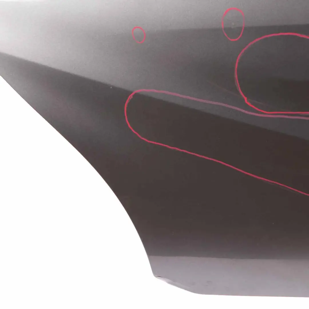 Door Rear Right O/S A-Class Mountain Grey Metallic - 787 to Mercedes W176 with Part number A1767300205 Mercedes W176 Door Rear Right O/S A-Class Mountain Grey Metallic - 787 - SKU A1767300205-MG - Part number A1767300205