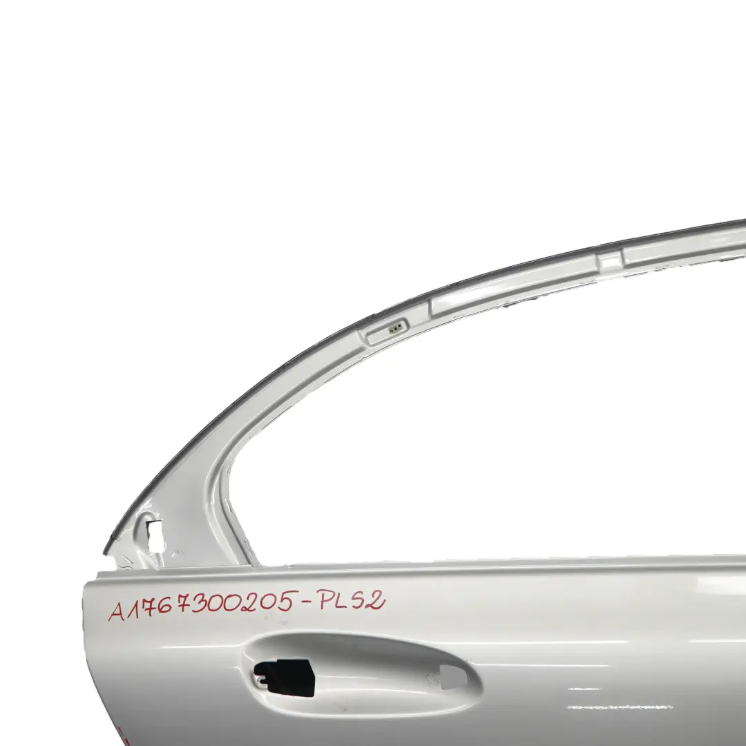Door Rear Right O/S A-Class Polar Silver Metallic - 761 Mercedes W176 - SKU A1767300205-PLS2 - Part number A1767300205