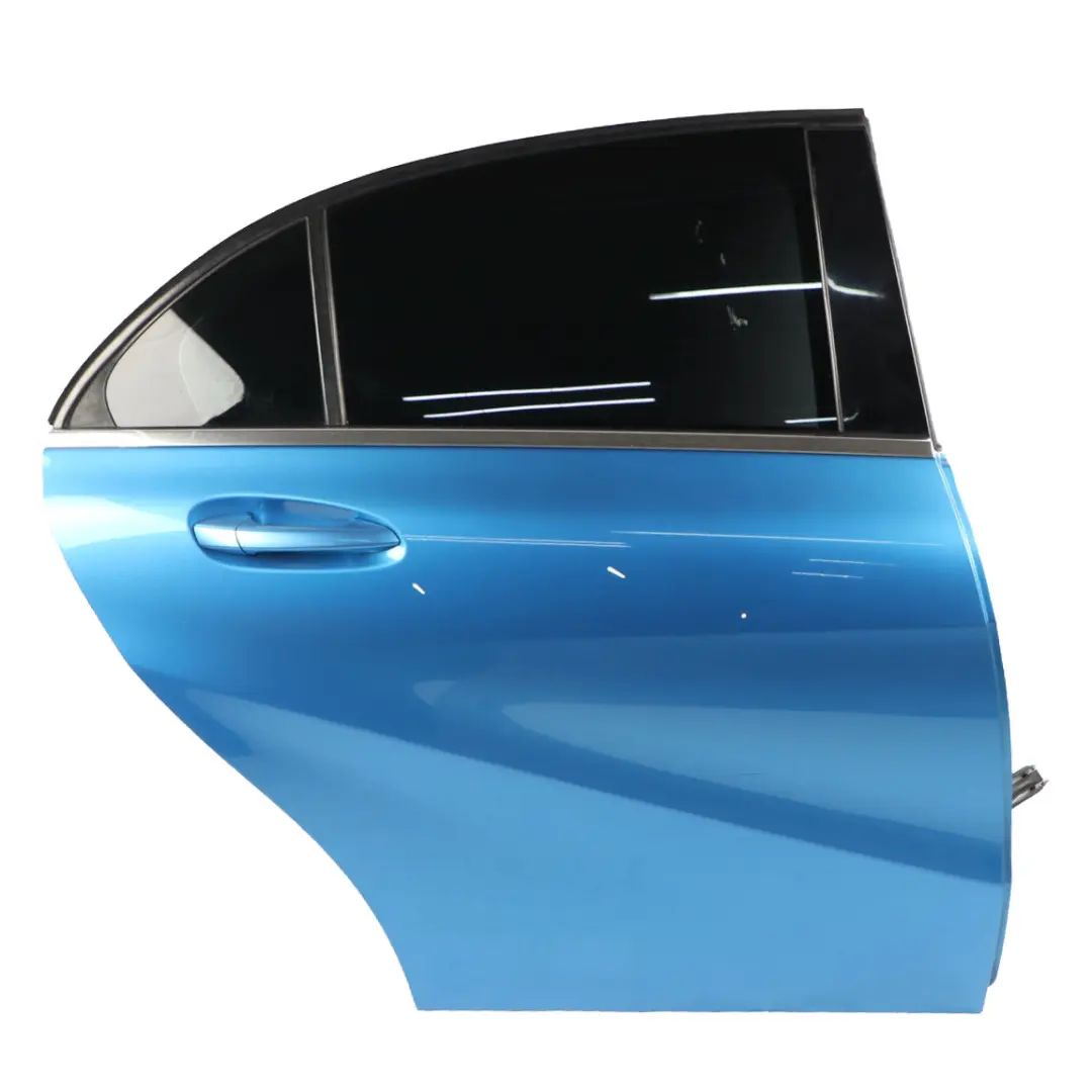 Mercedes W176 Door Rear Right O/S A-Class South Seas Blue Metallic - 162 - SKU A1767300205-SSB - Part number A1767300205