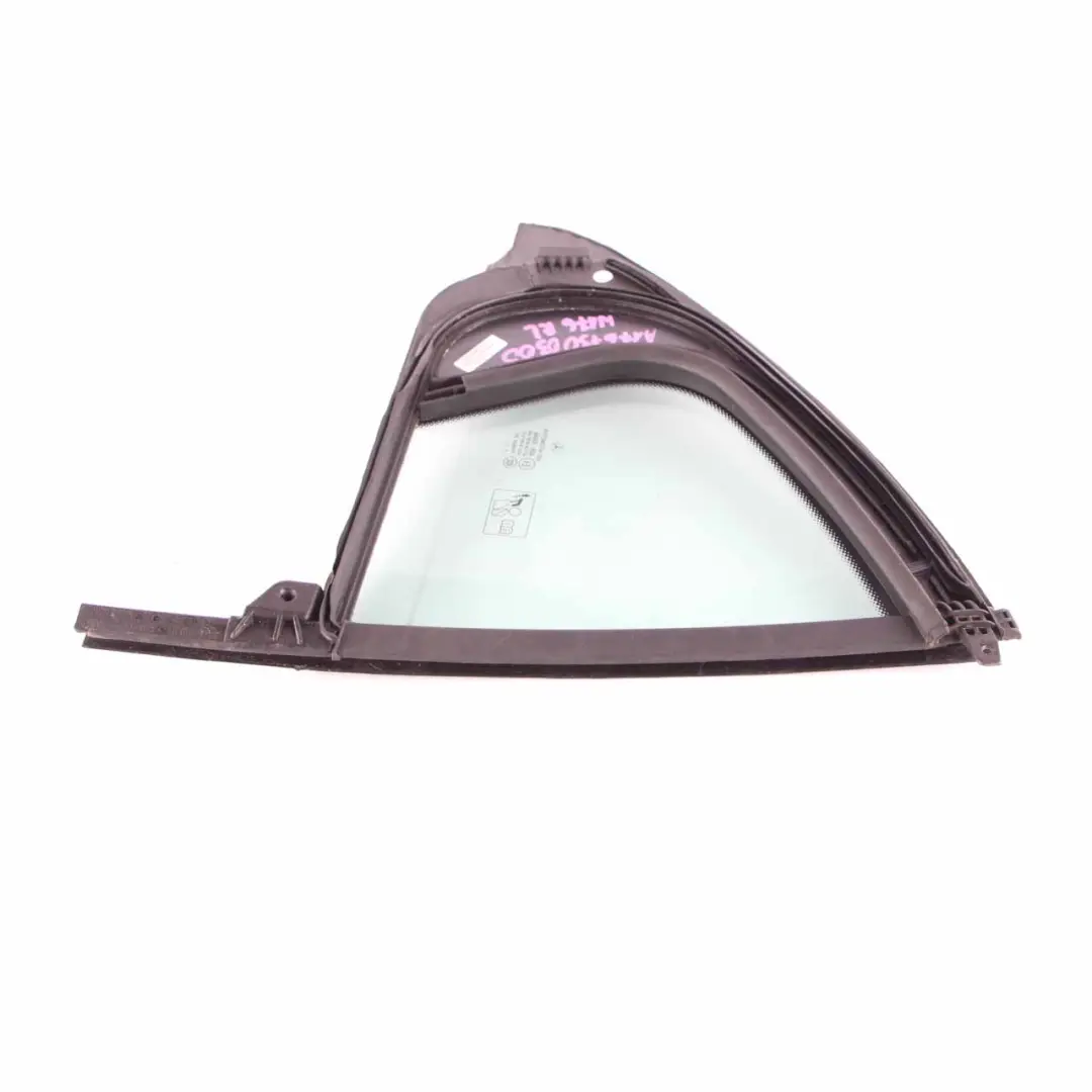 Vitrage Porte Arrière Gauche Quarter Side AS2 pour Mercedes W176 à propos du numéro de pièce A1767300300 Mercedes W176 Vitrage Porte Arrière Gauche Quarter Side AS2 - SKU A1767300300 - Numéro de pièce A1767300300