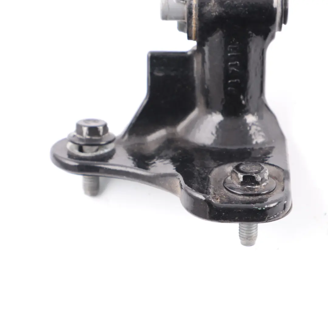 Door Hinge Mercedes W176 Rear Left N/S Bottom Kosmos Cosmic Black Metallic - 191 to with Part number A1767300337 Door Hinge Mercedes W176 Rear Left N/S Bottom Kosmos Cosmic Black Metallic - 191 - SKU A1767300337-KB - Part number A1767300337