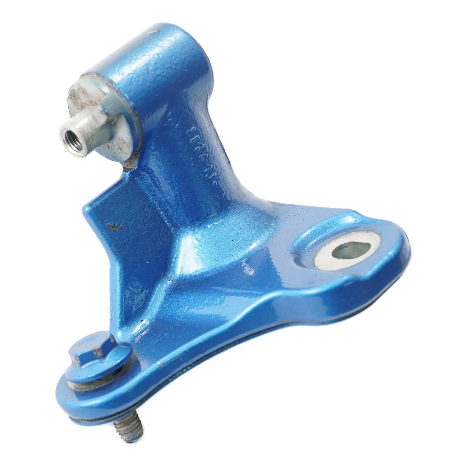 Mercedes W176 Door Hinge Rear Left N/S Bottom Lower South Sea Blue - 162