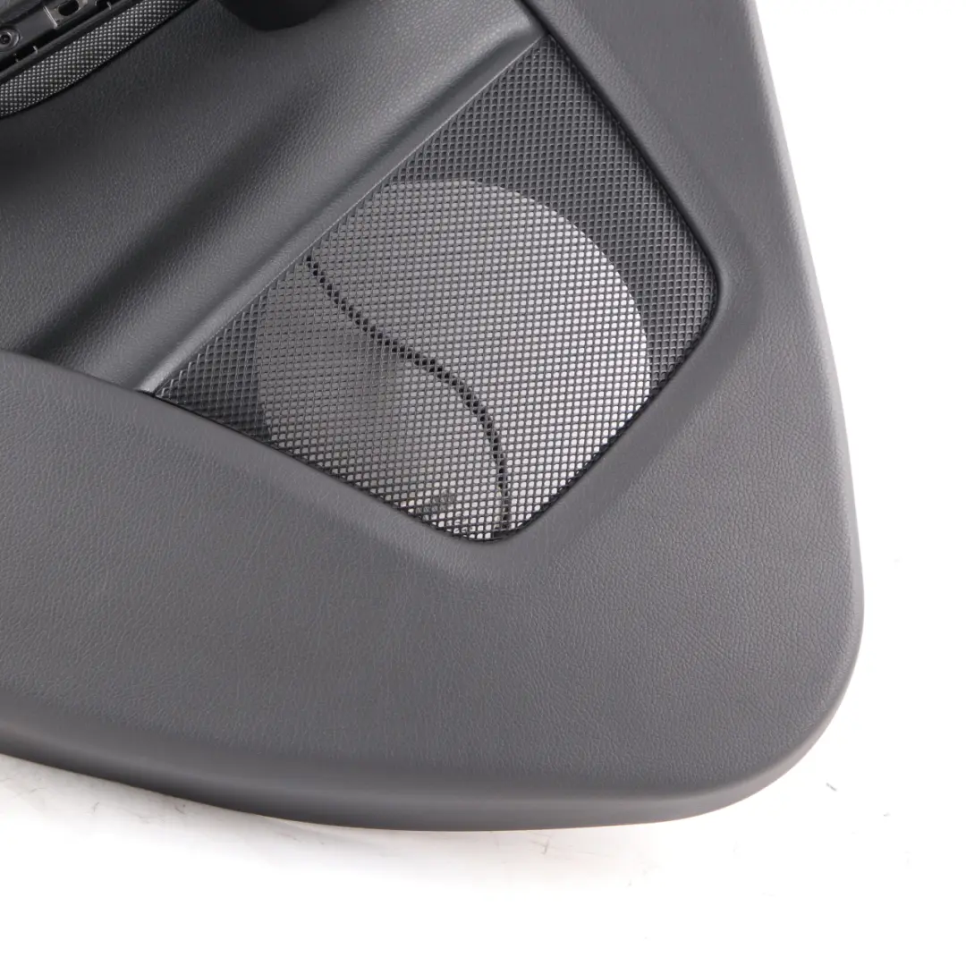 Door Card Trim Rear Left N/S Panel Cloth Fabric Black Anthracite to Mercedes W176 with Part number A1767300362 Mercedes W176 Door Card Trim Rear Left N/S Panel Cloth Fabric Black Anthracite - SKU A1767300362 - Part number A1767300362