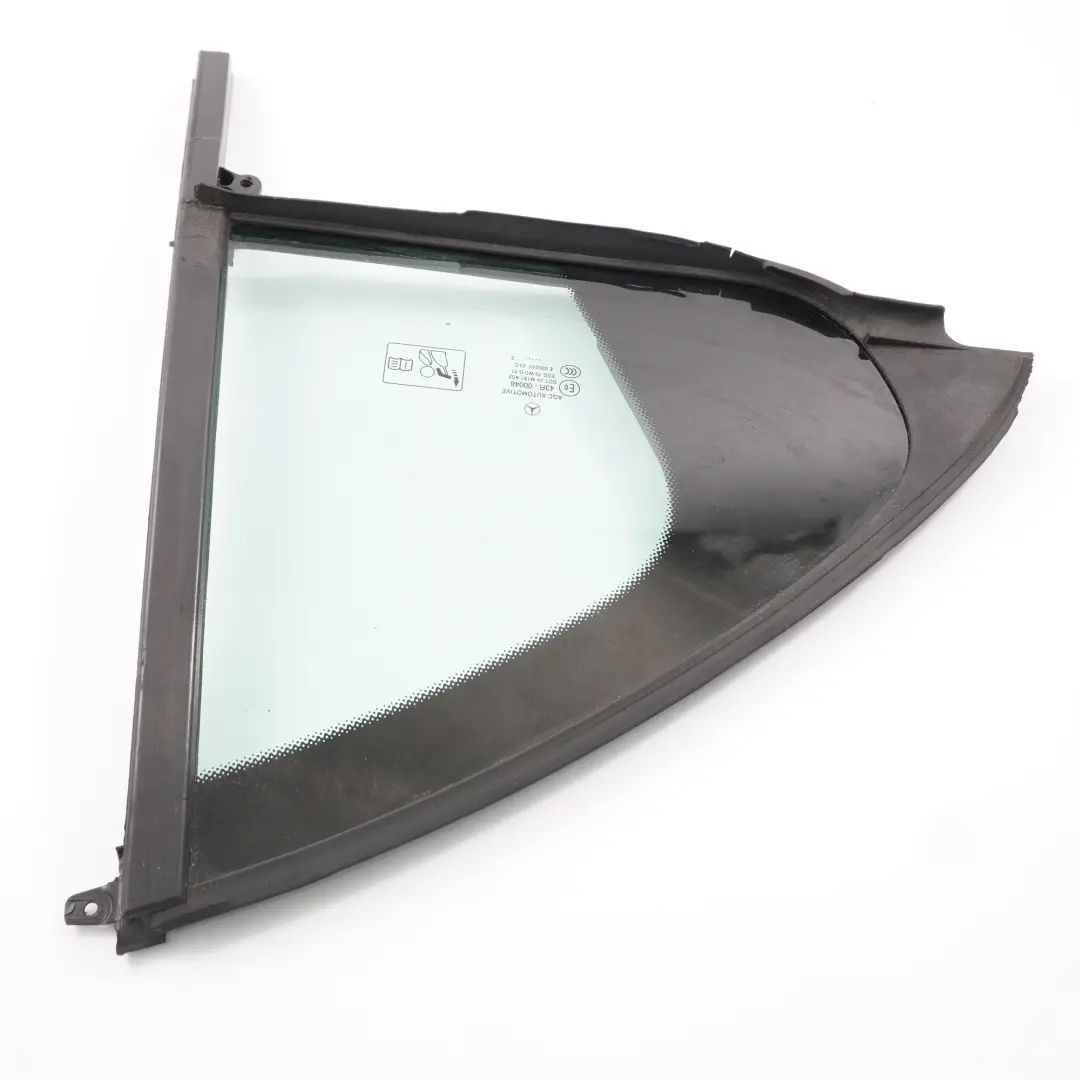 Mercedes W176 Window Glass Rear Right Door O/S Quarter Side AS2 - SKU A1767300400-1 - Part number A1767300400