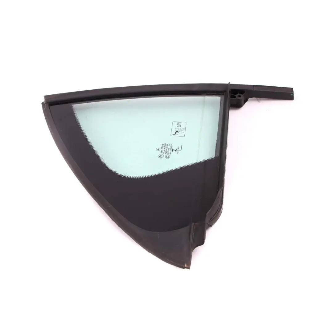 Mercedes W176 Rear Window Glass Door Quarter Side AS2 Right O/S - SKU A1767300400 - Part number A1767300400