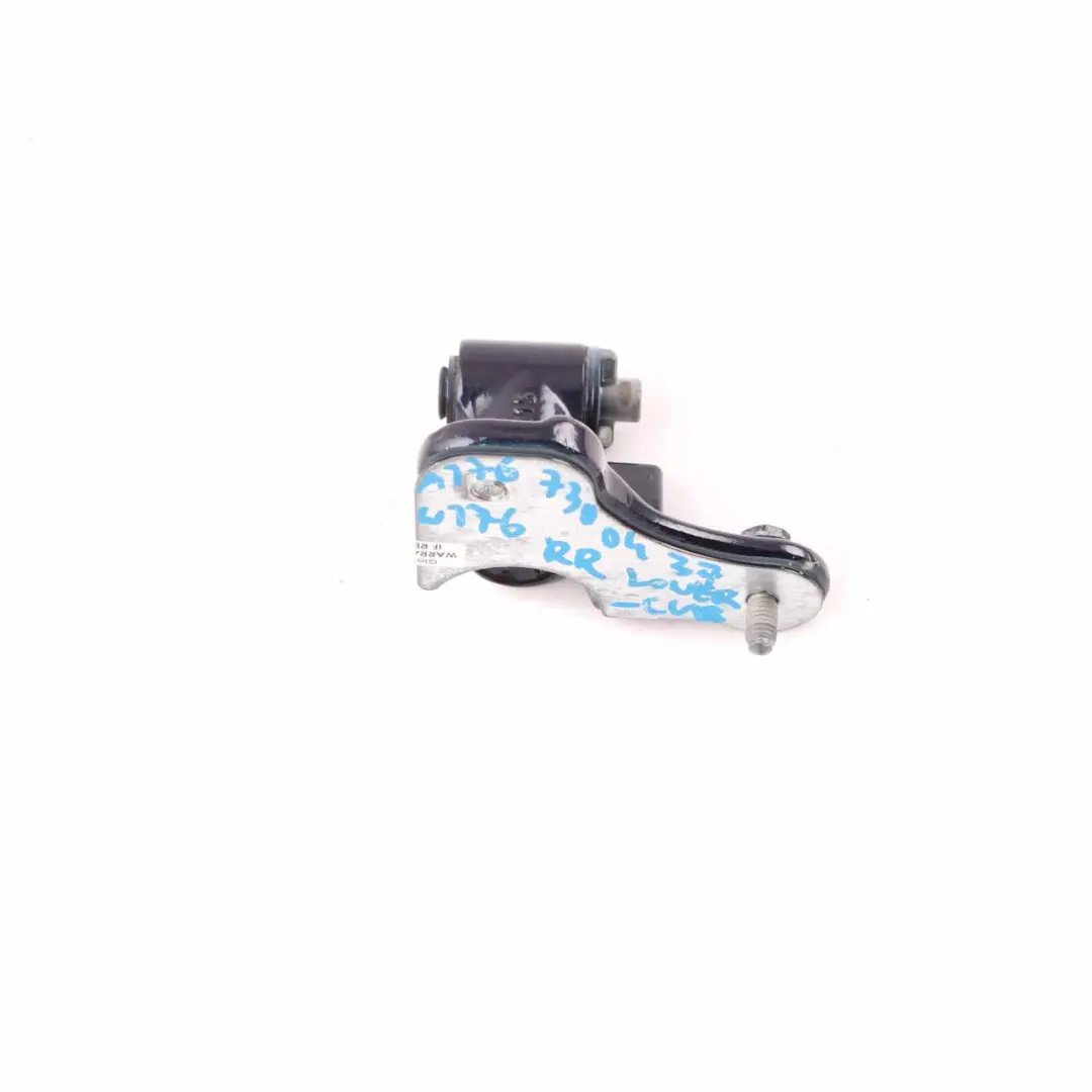 Door Hinge Mercedes W176 Rear Right O/S Bottom Cavansite Blue 890 to with Part number A1767300437 Door Hinge Mercedes W176 Rear Right O/S Bottom Cavansite Blue 890 - SKU A1767300437-CVB - Part number A1767300437