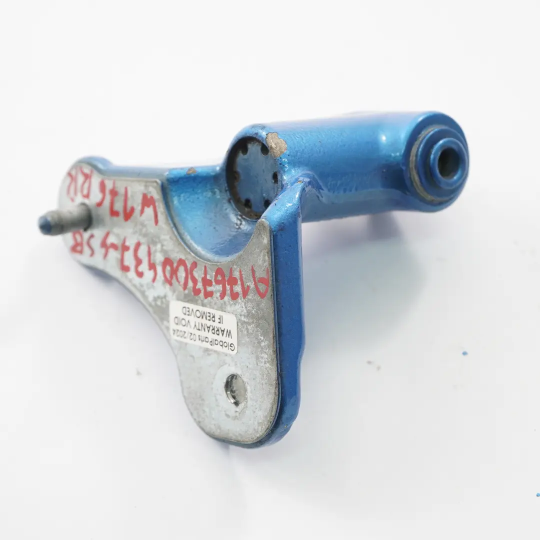 Right Door O/S Bottom Hinge South Sea Blue - 162 to Mercedes W176 Rear with Part number A1767300437 Mercedes W176 Rear Right Door O/S Bottom Hinge South Sea Blue - 162 - SKU A1767300437-SSB - Part number A1767300437