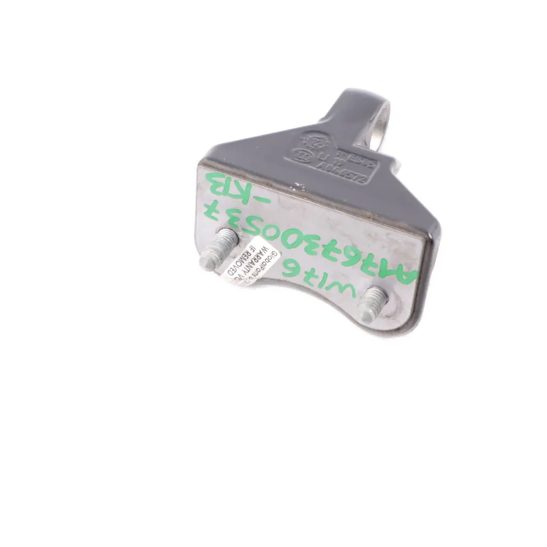 Mercedes W176 Door Hinge Rear Left N/S Top Upper Kosmos Black Metallic 191 - SKU A1767300537-KB - Part number A1767300537
