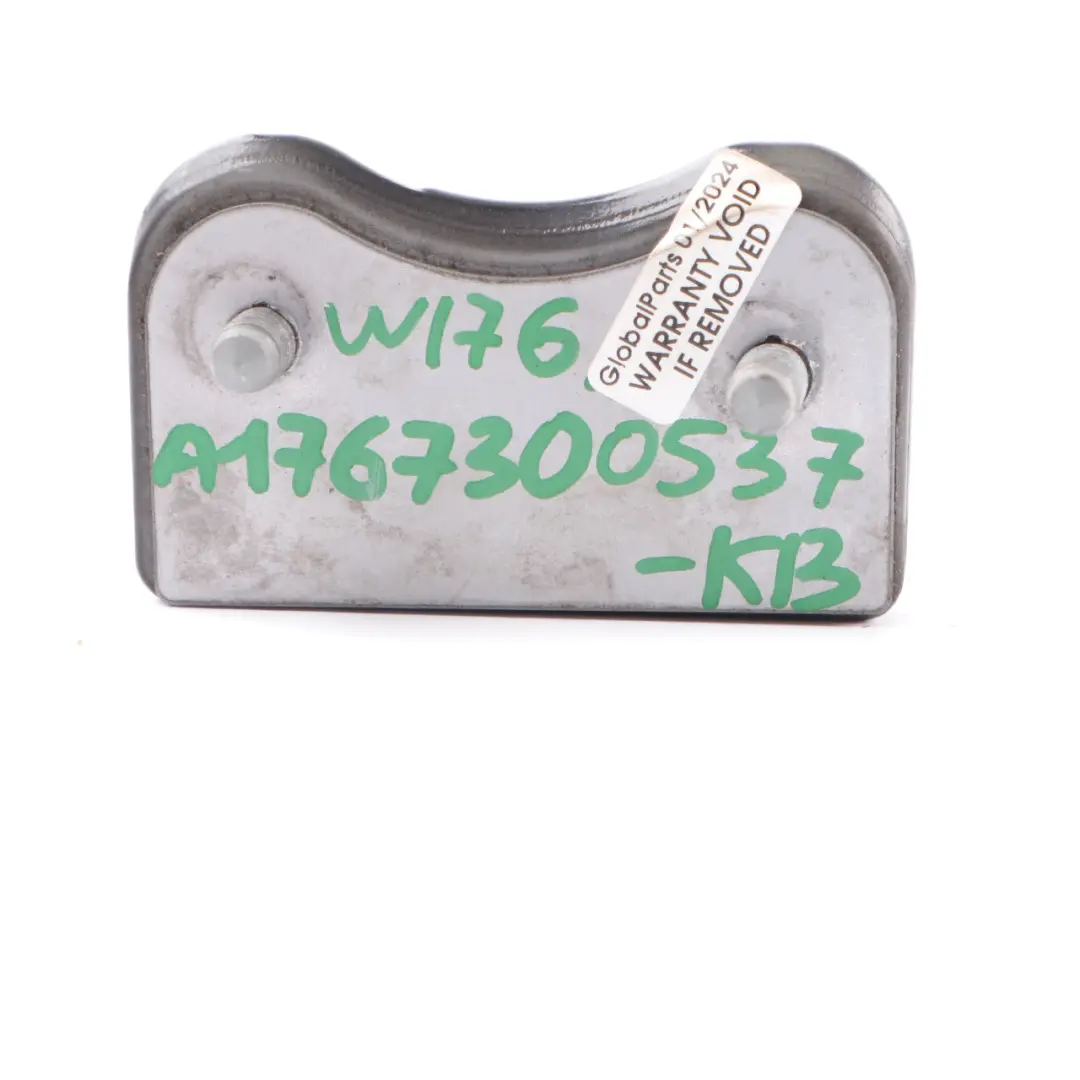 Mercedes W176 Door Hinge Rear Left N/S Top Upper Kosmos Black Metallic 191 - SKU A1767300537-KB - Part number A1767300537