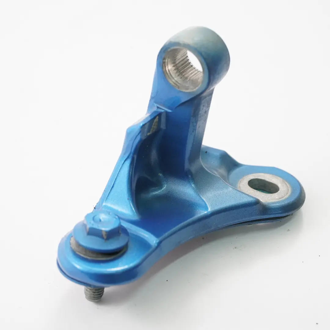 Left N/S Door Top Upper Hinge South Seas Blue - 162 to Mercedes W176 Rear with Part number A1767300537 Mercedes W176 Rear Left N/S Door Top Upper Hinge South Seas Blue - 162 - SKU A1767300537-SSB - Part number A1767300537