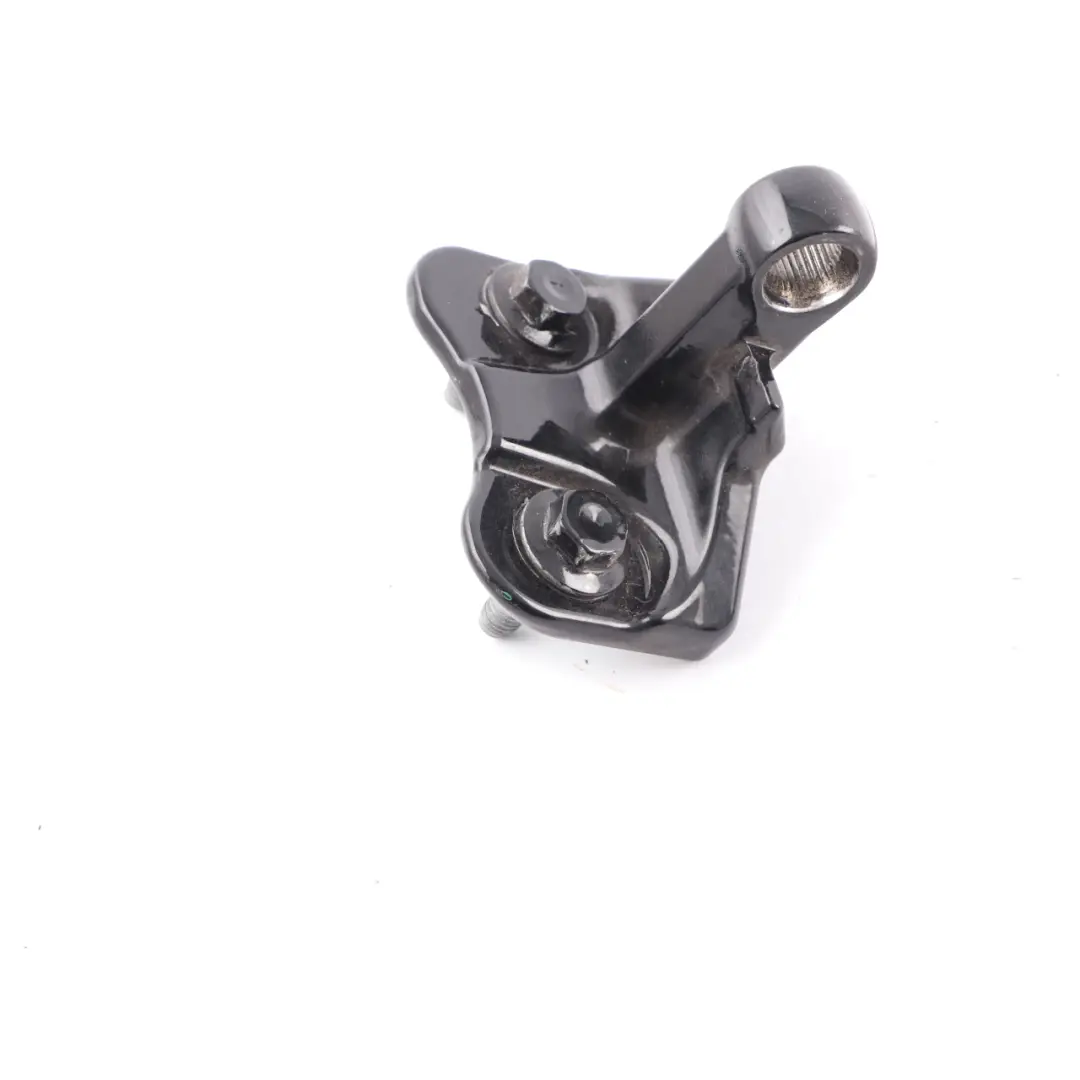 Door Hinge Rear Right O/S Top Upper Kosmos Black Metallic 191 to Mercedes W176 with Part number A1767300637 Mercedes W176 Door Hinge Rear Right O/S Top Upper Kosmos Black Metallic 191 - SKU A1767300637-KB - Part number A1767300637